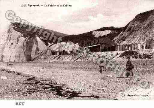 Ville de BERNEVALLEGRAND, carte postale ancienne