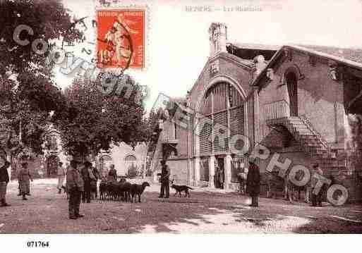 Ville de BEZIERS, carte postale ancienne