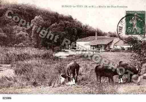 Ville de BLENODLESTOUL, carte postale ancienne