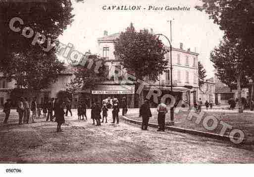 Ville de CAVAILLON, carte postale ancienne