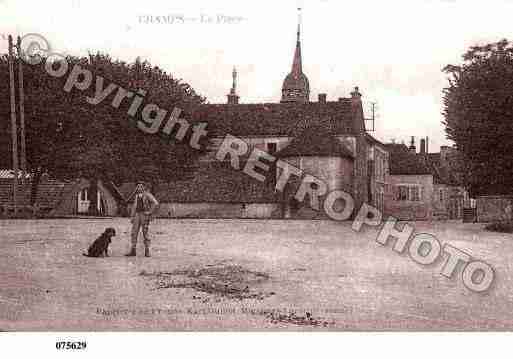 Ville de CHAMPSSURYONNE, carte postale ancienne