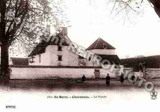 Ville de CHAVANNES, carte postale ancienne