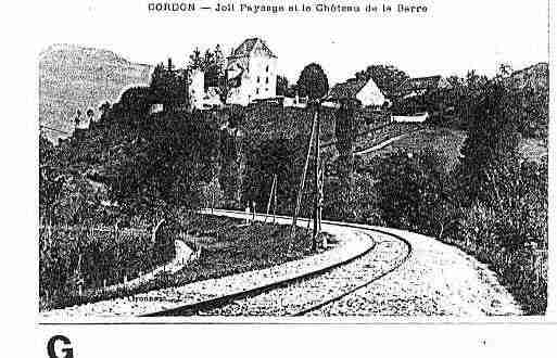 Ville de CORDON, carte postale ancienne