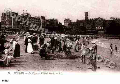 Ville de DINARD, carte postale ancienne