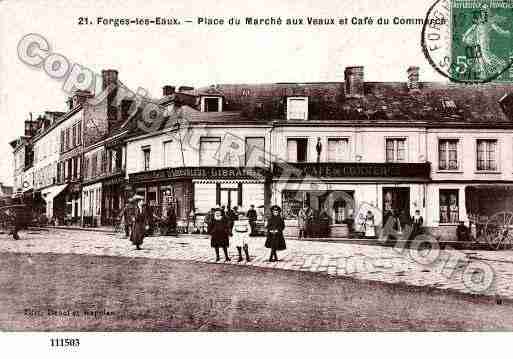 Ville de FORGESLESEAUX, carte postale ancienne