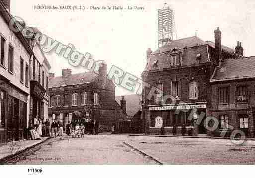 Ville de FORGESLESEAUX, carte postale ancienne