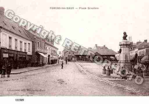 Ville de FORGESLESEAUX, carte postale ancienne