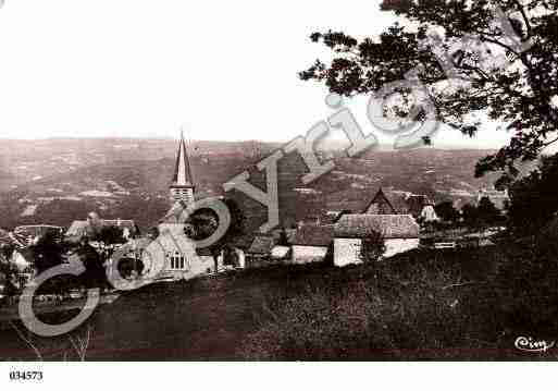 Ville de GOLINHAC, carte postale ancienne