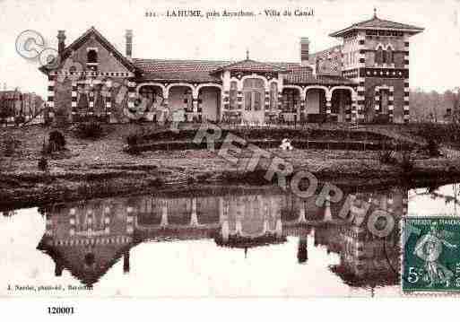 Ville de GUJANMESTRAS, carte postale ancienne