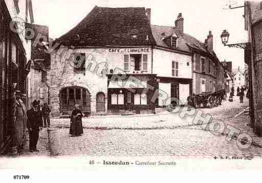 Ville de ISSOUDUN, carte postale ancienne