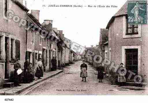 Ville de JOUEENCHARNIE, carte postale ancienne