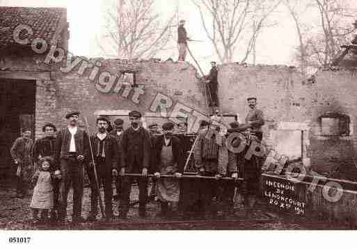 Ville de LENONCOURT, carte postale ancienne