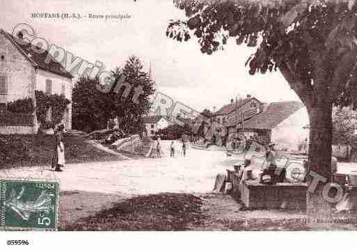 Ville de MOFFANSETVACHERESSE, carte postale ancienne