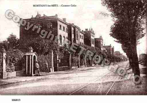 Ville de MONTIGNYLESMETZ, carte postale ancienne