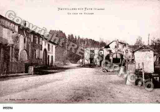 Ville de NEUVILLERSSURFAVE, carte postale ancienne