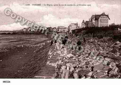 Ville de PARAME, carte postale ancienne