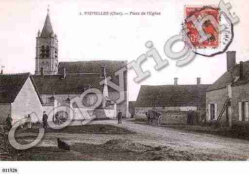 Ville de PRIMELLES, carte postale ancienne