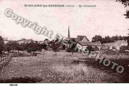 Ville de SAINTHILAIRELESANDRESIS, carte postale ancienne