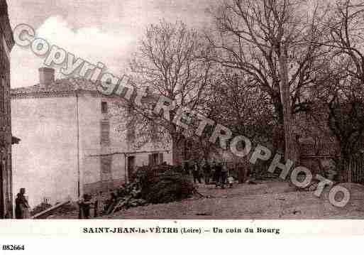 Ville de SAINTJEANLAVETRE, carte postale ancienne