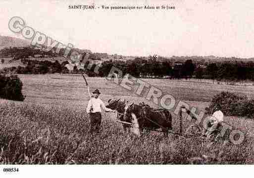 Ville de SAINTJUAN, carte postale ancienne