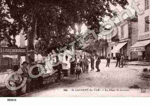 Ville de SAINTLAURENTDUVAR, carte postale ancienne