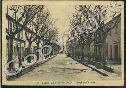 Ville de SAINTMARTINDECRAU, carte postale ancienne