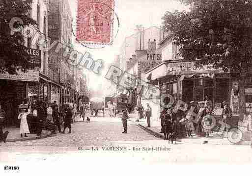 Ville de SAINTMAURDESFOSSES, carte postale ancienne