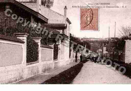 Ville de SAINTMAURDESFOSSES, carte postale ancienne