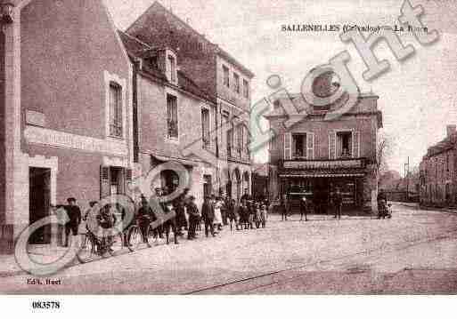 Ville de SALLENELLES, carte postale ancienne