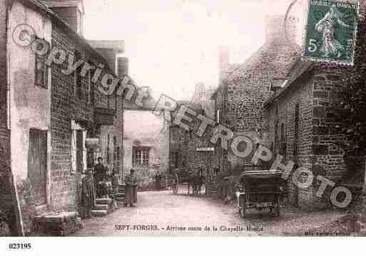 Ville de SEPTFORGES, carte postale ancienne