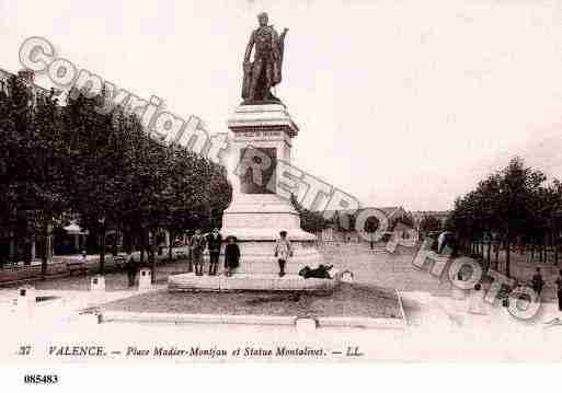 Ville de VALENCE, carte postale ancienne