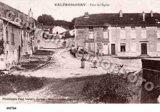 Ville de VALFROICOURT, carte postale ancienne