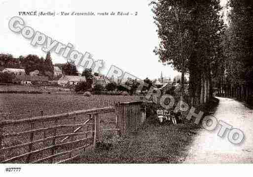 Ville de VANCE, carte postale ancienne