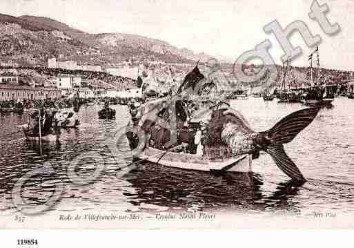 Ville de VILLEFRANCHESURMER, carte postale ancienne