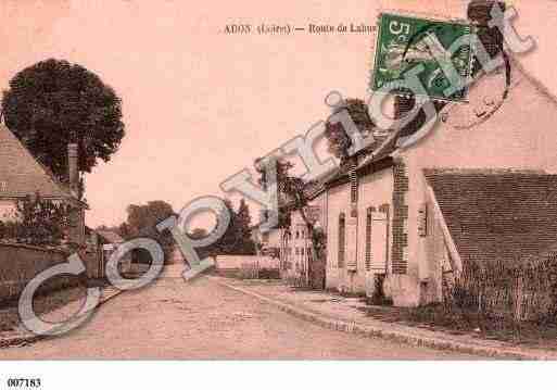 Ville de ADON, carte postale ancienne