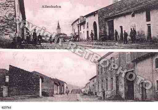 Ville de ALAINCOURT, carte postale ancienne