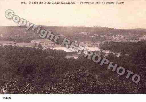 Ville de AVON, carte postale ancienne