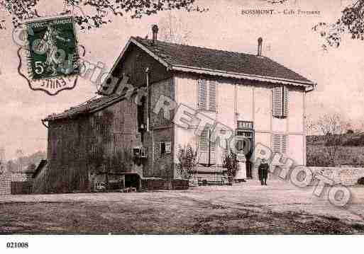 Ville de BOISMONT, carte postale ancienne