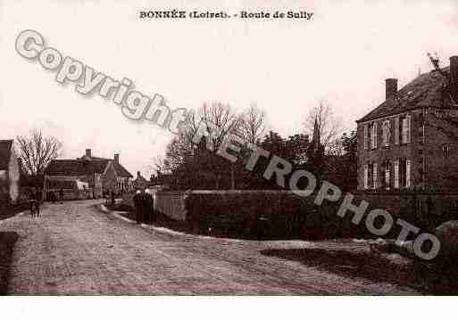 Ville de BONNEE, carte postale ancienne