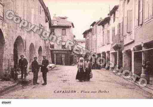 Ville de CAVAILLON, carte postale ancienne