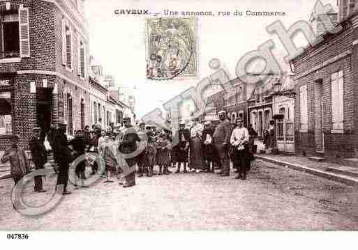 Ville de CAYEUXSURMER, carte postale ancienne