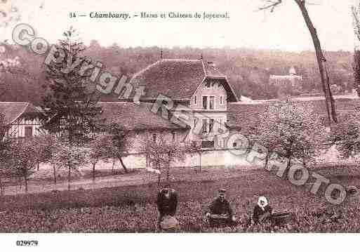 Ville de CHAMBOURCY, carte postale ancienne