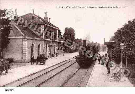 Ville de CHATELAILLONPLAGE, carte postale ancienne