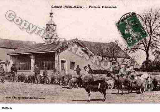 Ville de CHOISEUL, carte postale ancienne