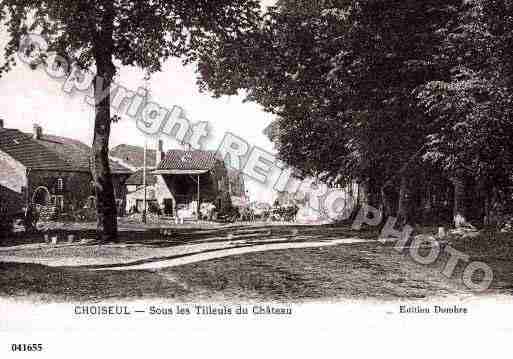 Ville de CHOISEUL, carte postale ancienne