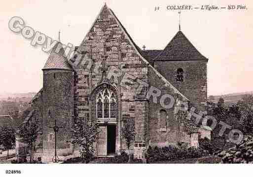 Ville de COLMERY, carte postale ancienne