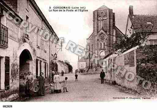 Ville de CORDEMAIS, carte postale ancienne