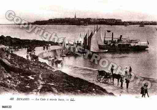 Ville de DINARD, carte postale ancienne