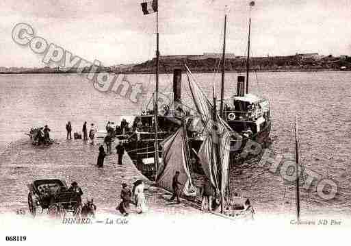 Ville de DINARD, carte postale ancienne