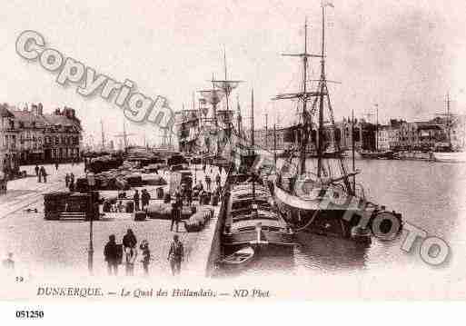 Ville de DUNKERQUE, carte postale ancienne